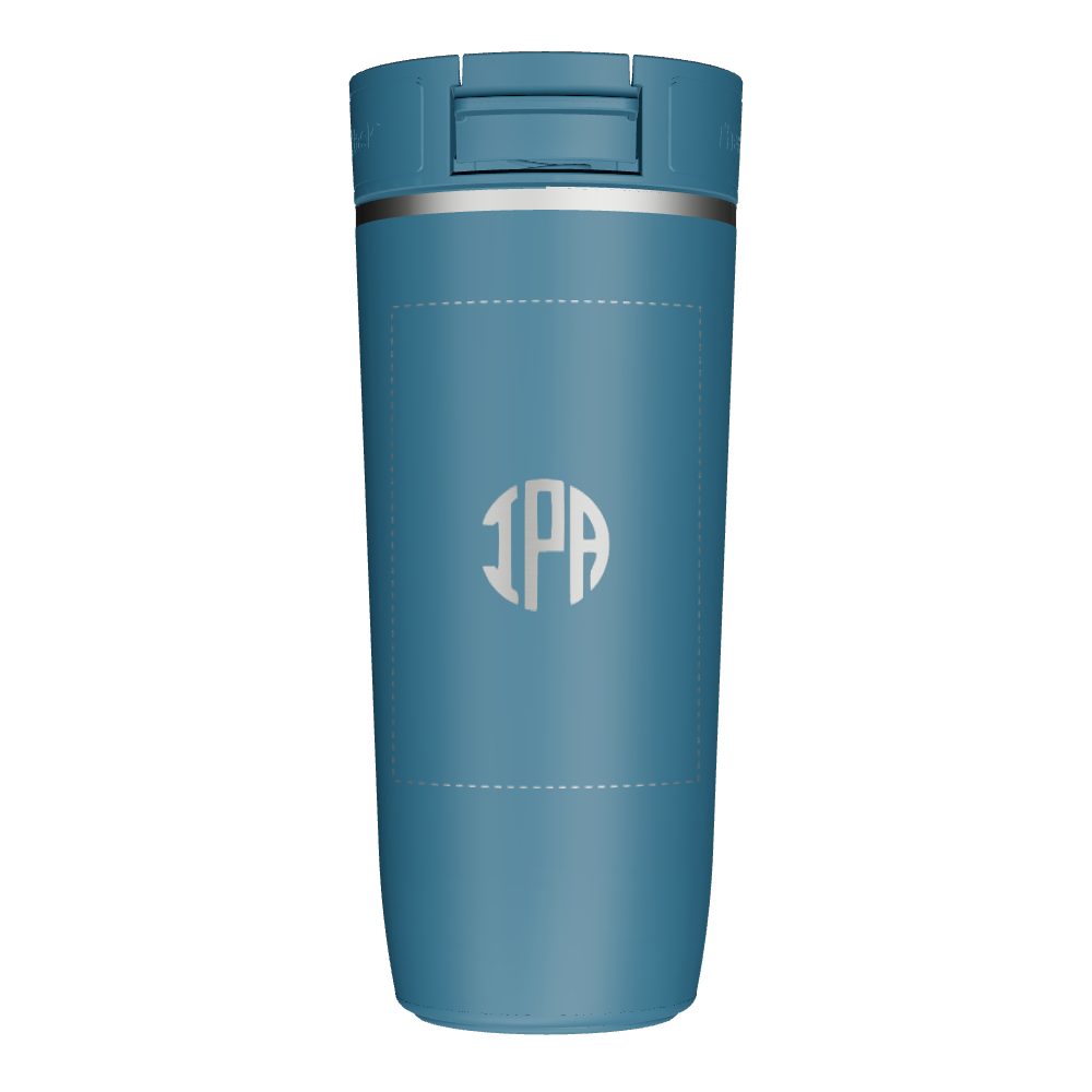 16oz Soft Touch Sip-N-Lok™ Travel Coffee Tumbler - customized