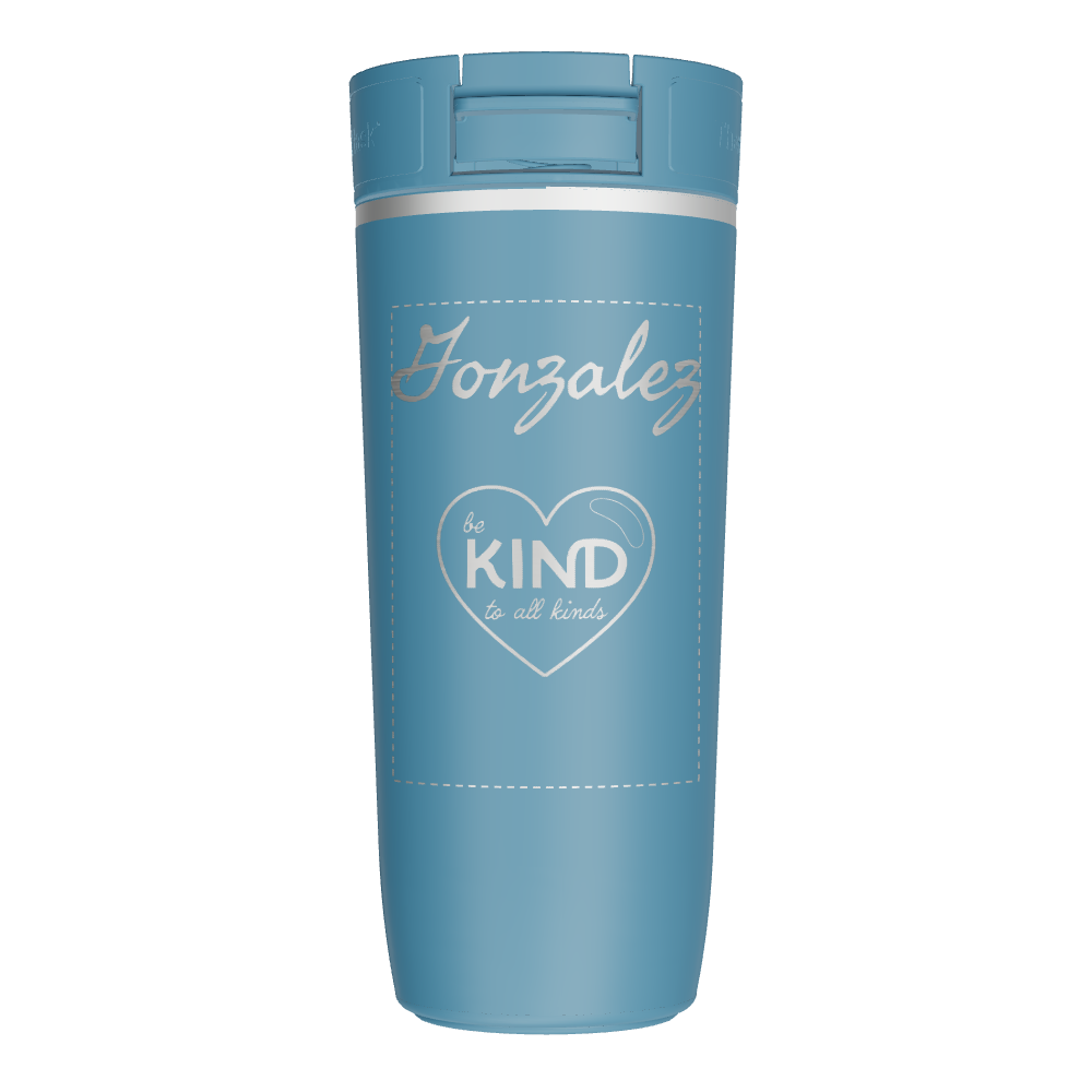 16oz Soft Touch Sip-N-Lok™ Travel Coffee Tumbler - customized