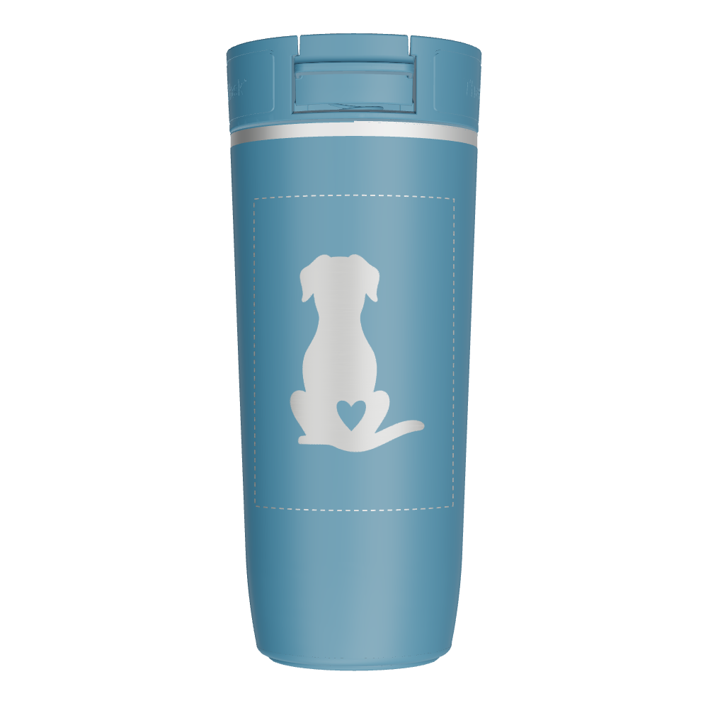 16oz Soft Touch Sip-N-Lok™ Travel Coffee Tumbler - customized