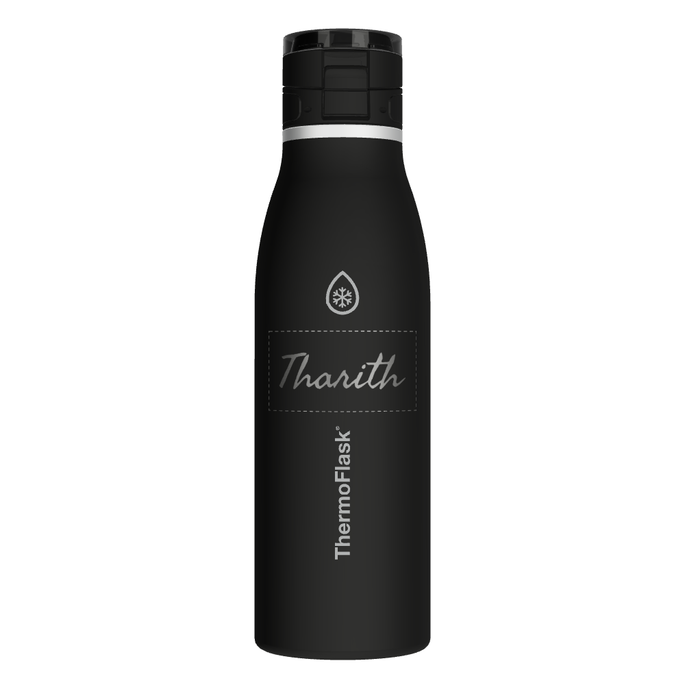 25oz Soft Touch Traveler Bottle - customized