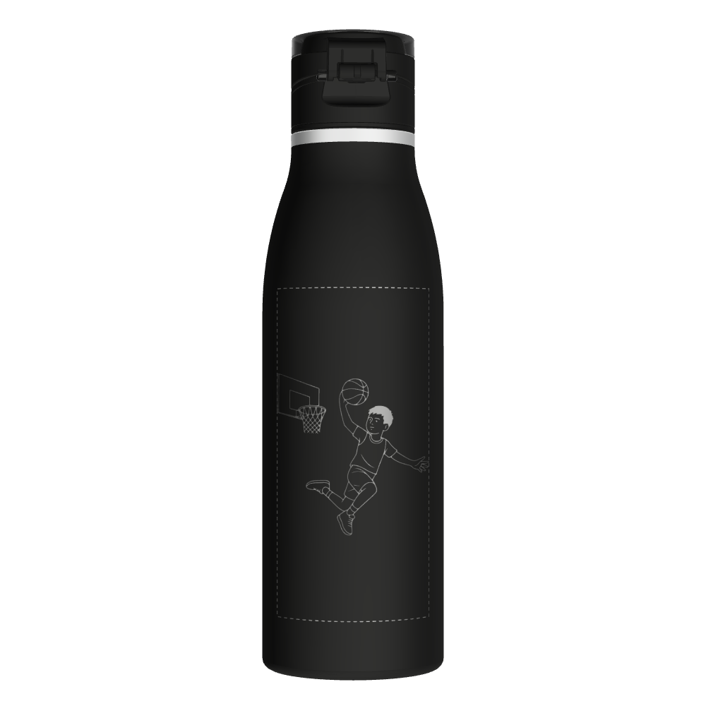 25oz Soft Touch Traveler Bottle - customized