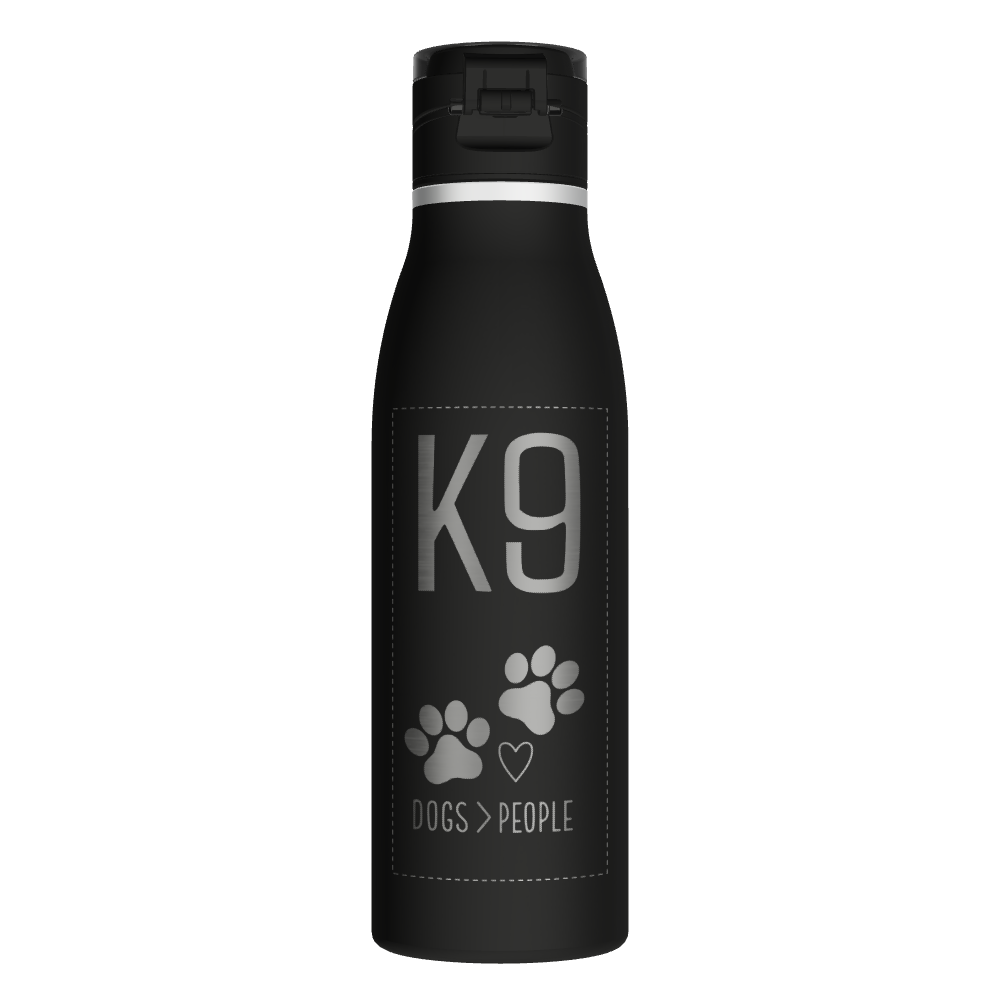 25oz Soft Touch Traveler Bottle - customized
