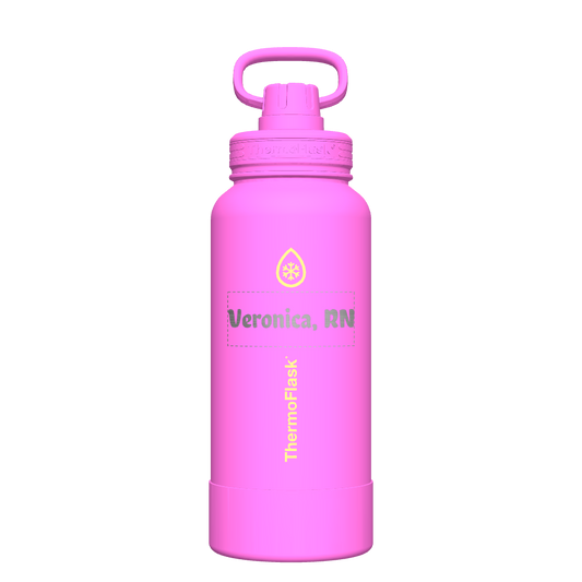 Water Bottle with Spout Lid - customized