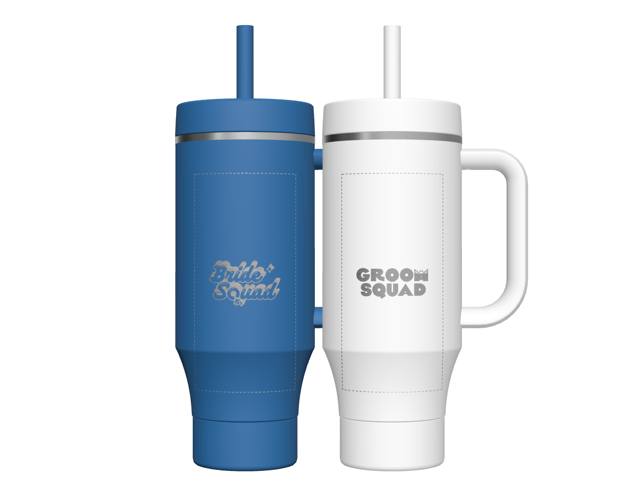 40 oz ThermoTumbler™ 2 Pack - customized