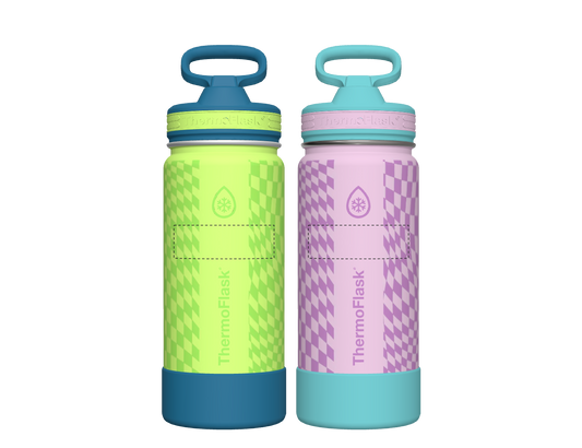 16oz Kids Straw Bottle 2pk - customized