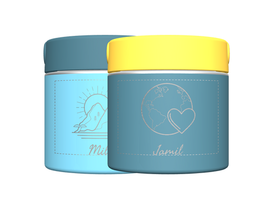 20oz Food Jar 2pk - customized