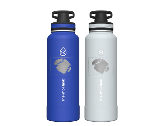 40 oz Bottle 2 Pack w/ Spout Lid - customized