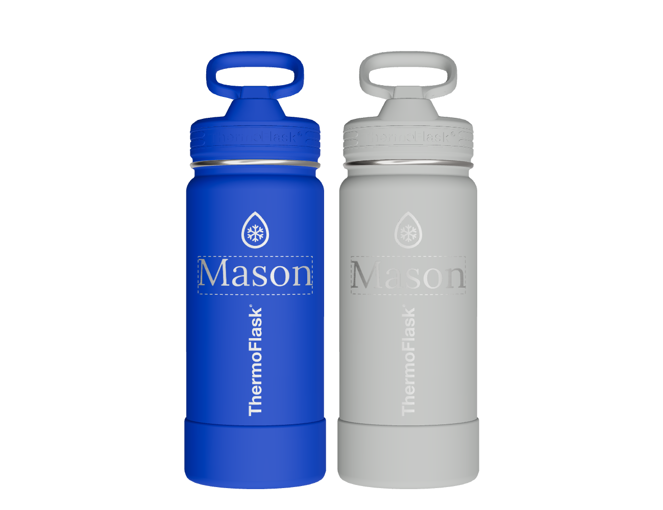 16oz Kids Water Bottle With Straw Lid (2 Pack) - customized
