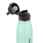 17oz Aqua/Arctic Traveler Bottle Two Pack. ThermoFlask® Travel Mug with FlipLock Lid