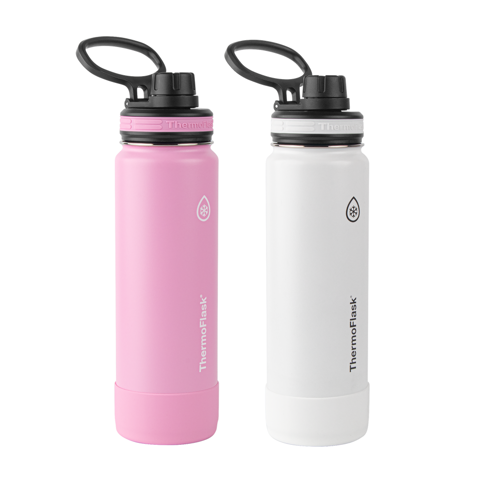 24 oz Spout/Twist Cap ThermoFlask Water Bottle – LoveYourName