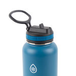 40oz Superior Blue/Mauve Bottle with dual lids