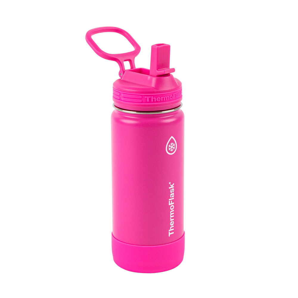 Thermos Kids Hydrate Refill Repeat 16 oz Hydration Bottle Pink