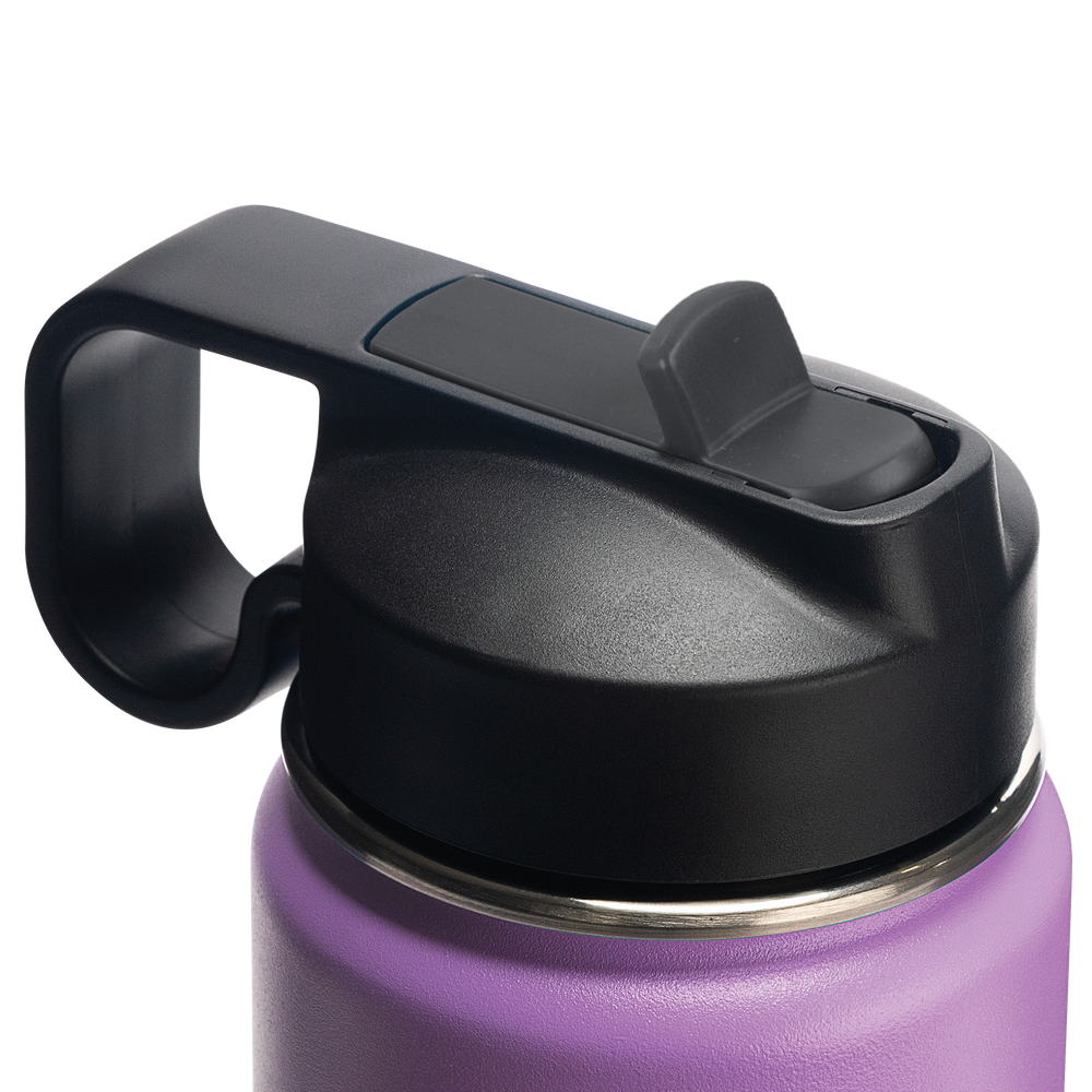 18oz Water Bottle with Straw Lid