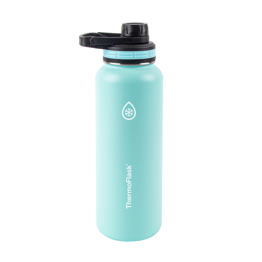 Thermoflask Tritan Plastic Chug Water Bottle - Whisper - 40 oz