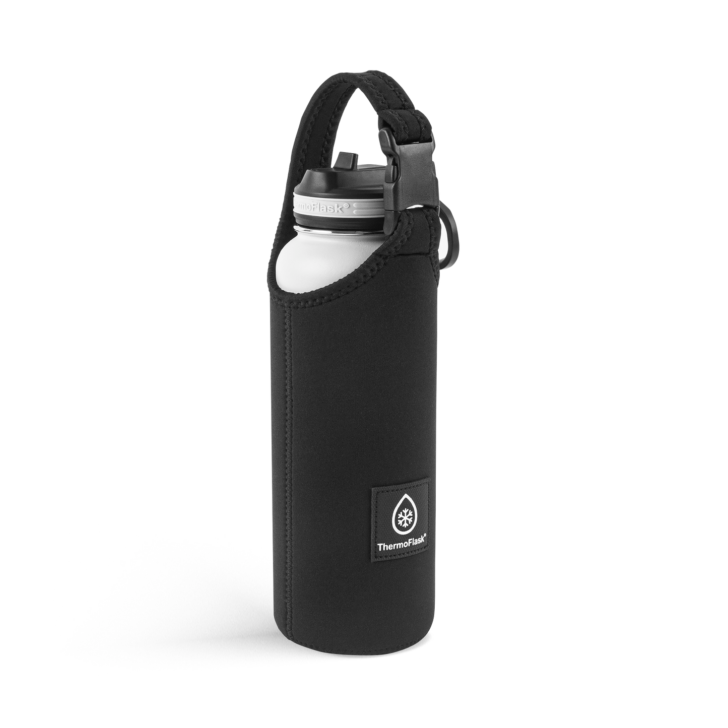 32/40oz Size Black ThermoFlask Bottle Sling