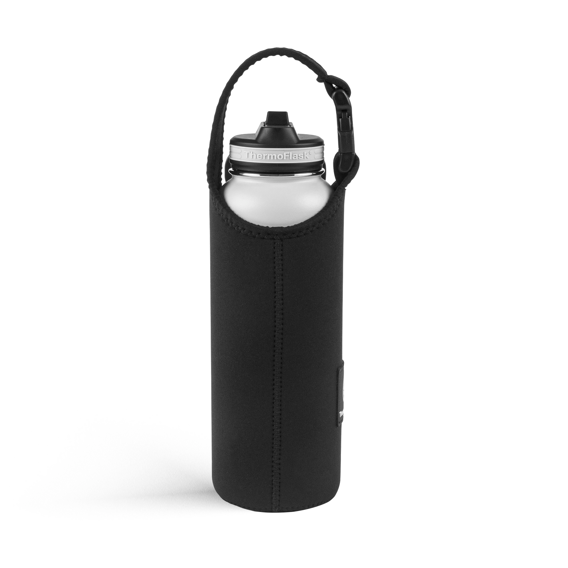 32/40oz Size Black ThermoFlask Bottle Sling